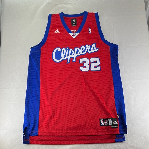 adidas Other - Adidas NBA Basketball Jersey Clippers Blake Griffin Red Blue Mens Size XL